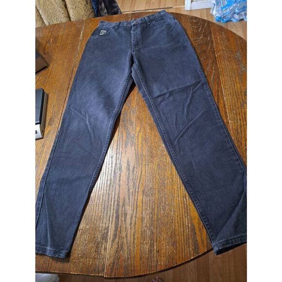 New 10M Wrangler for Women Grey Cotton Relaxed Fit Denim Jeans High Waist - Picture 1 of 5